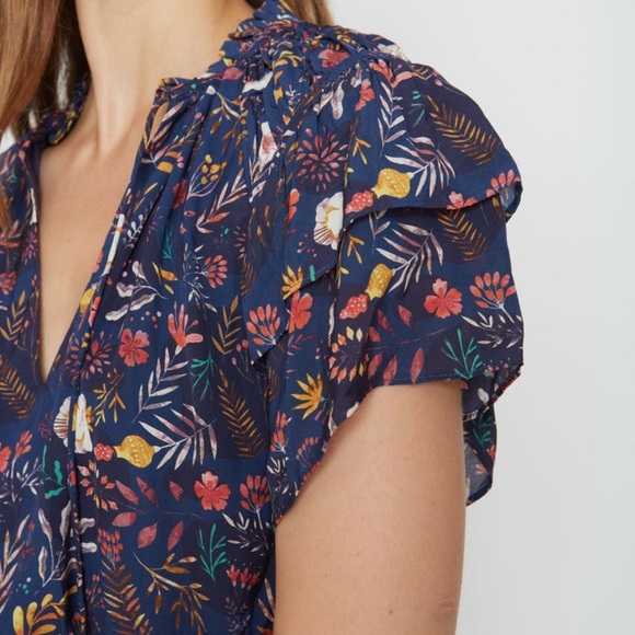 Caballero Floral Navy Mini Dress - Picture 4 of 16